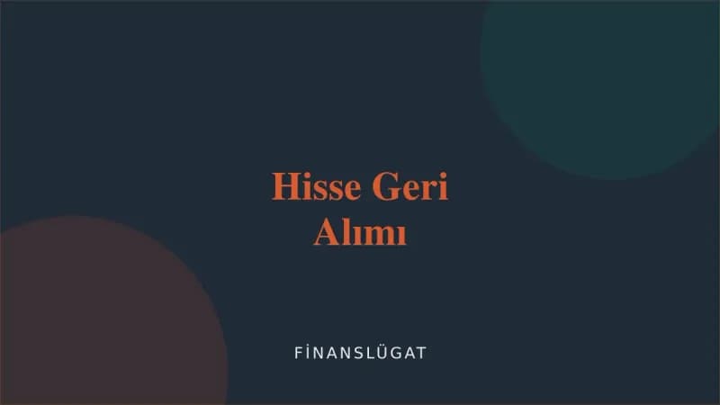 Hisse Geri Alımı — Finanslügat kapak görseli