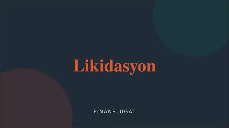 Likidasyon — Finanslügat kapak görseli
