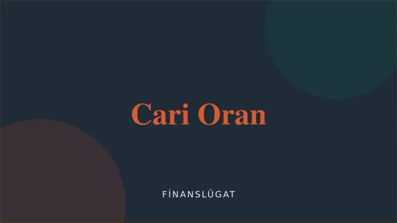 Cari Oran — Finanslügat kapak görseli