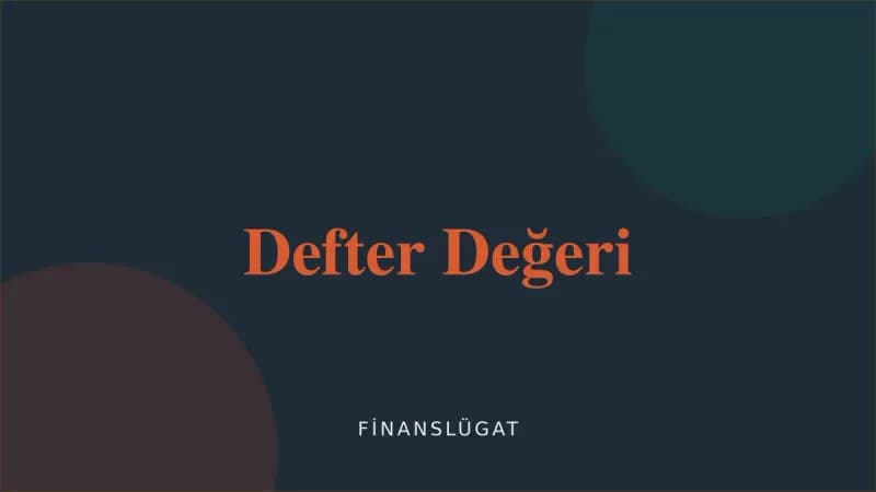 Defter Değeri — Finanslügat kapak görseli