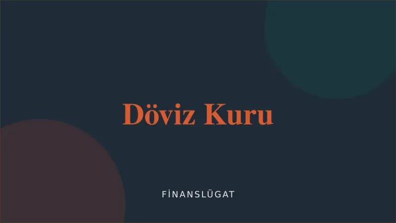 Döviz Kuru — Finanslügat kapak görseli