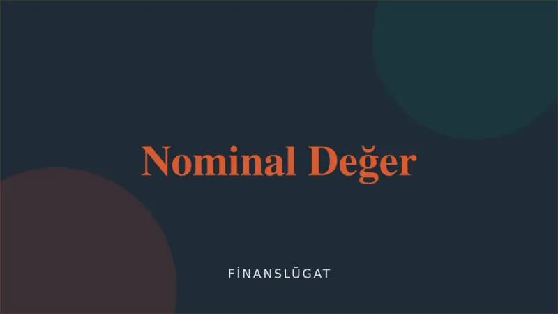 Nominal Değer — Finanslügat kapak görseli