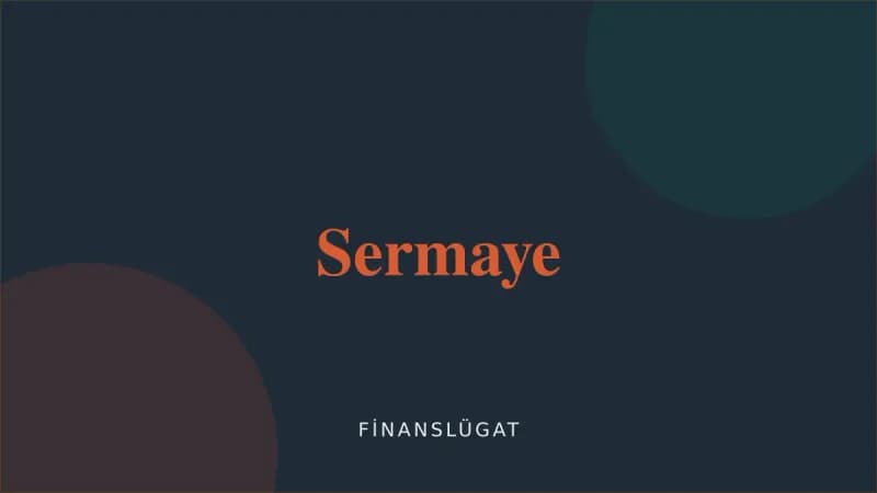 Sermaye — Finanslügat kapak görseli