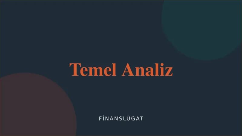 Temel Analiz — Finanslügat kapak görseli