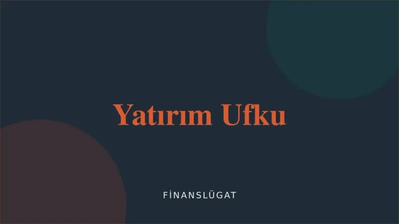 Yatırım Ufku — Finanslügat kapak görseli